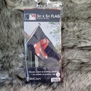 WinCraft MLB Red Sox Red and Navy Flag-NWT
